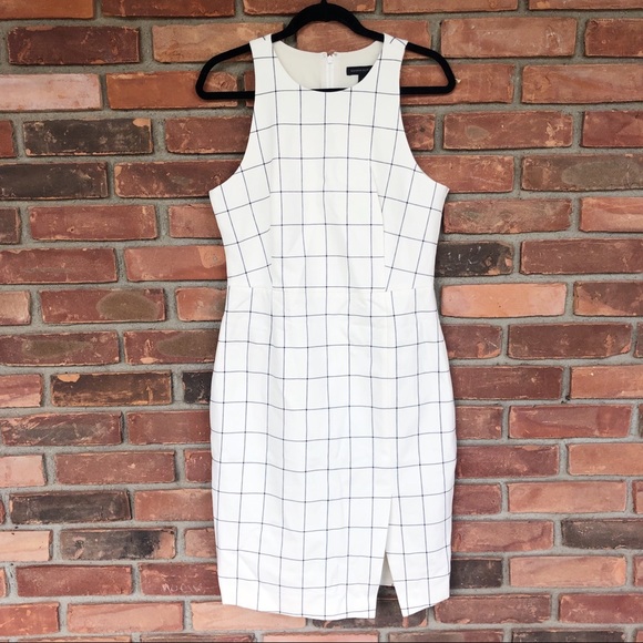 Banana Republic Dresses & Skirts - Banana Republic black and white grid sheath dress